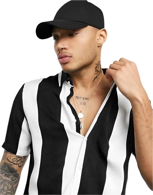 Black Stripe Shirt