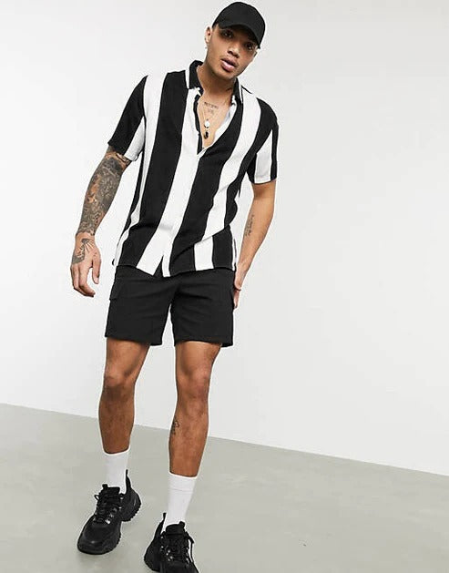 Black Stripe Shirt