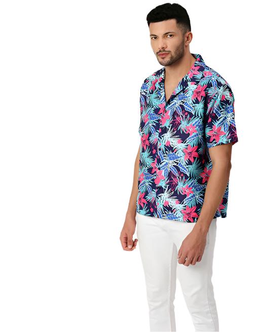 Multicolour Half Sleeves Shirt